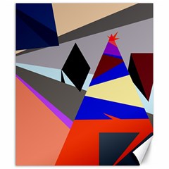 Geometrical Abstract Design Canvas 20  X 24  