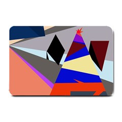 Geometrical Abstract Design Small Doormat 