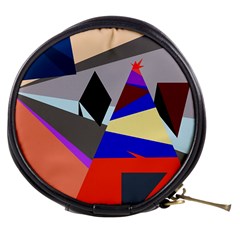 Geometrical Abstract Design Mini Makeup Bags