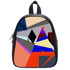 Geometrical Abstract Design School Bags (small) 