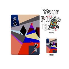 Geometrical Abstract Design Playing Cards 54 (mini) 