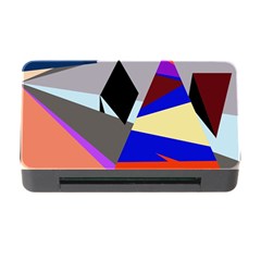 Geometrical Abstract Design Memory Card Reader With Cf