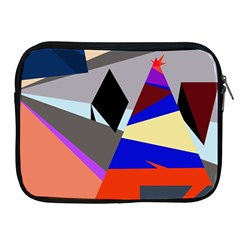 Geometrical Abstract Design Apple Ipad 2/3/4 Zipper Cases