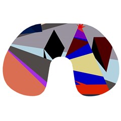 Geometrical Abstract Design Travel Neck Pillows