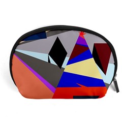 Geometrical Abstract Design Accessory Pouches (large) 