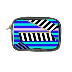 Blue Lines Decor Coin Purse