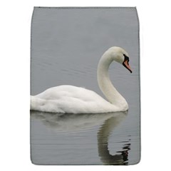 Swimming White Swan Flap Covers (s)  by picsaspassion