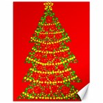 Sparkling Christmas tree - red Canvas 18  x 24   17.8 x23.08  Canvas - 1