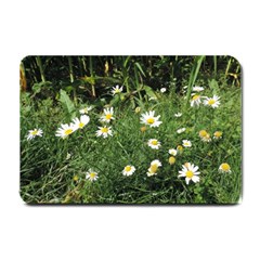 Wild Daisy Summer Flowers Small Doormat 