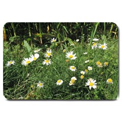 Wild Daisy Summer Flowers Large Doormat 