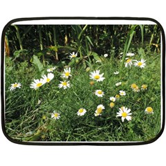 Wild Daisy Summer Flowers Fleece Blanket (mini)