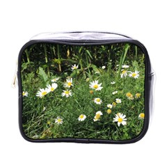 Wild Daisy Summer Flowers Mini Toiletries Bags by picsaspassion