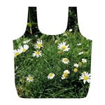 Wild Daisy summer Flowers Full Print Recycle Bags (L)  Front