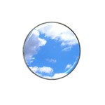 Summer Clouds and blue sky Hat Clip Ball Marker (10 pack) Front