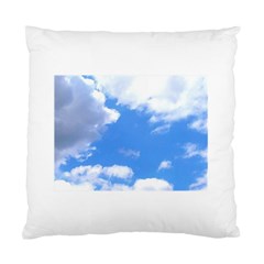 Summer Clouds and blue sky Standard Cushion Case (One Side)