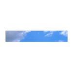 Summer Clouds and blue sky Flano Scarf (Mini) Back