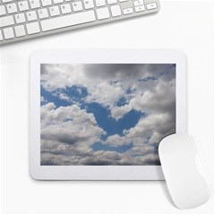 Breezy Clouds In The Sky Large Mousepads by picsaspassion