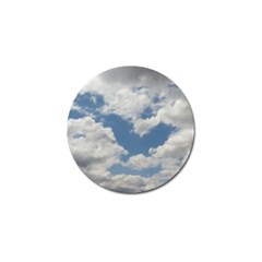 Breezy Clouds In The Sky Golf Ball Marker