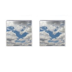 Breezy Clouds In The Sky Cufflinks (square)