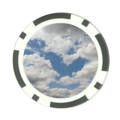 Breezy Clouds In The Sky Poker Chip Card Guards