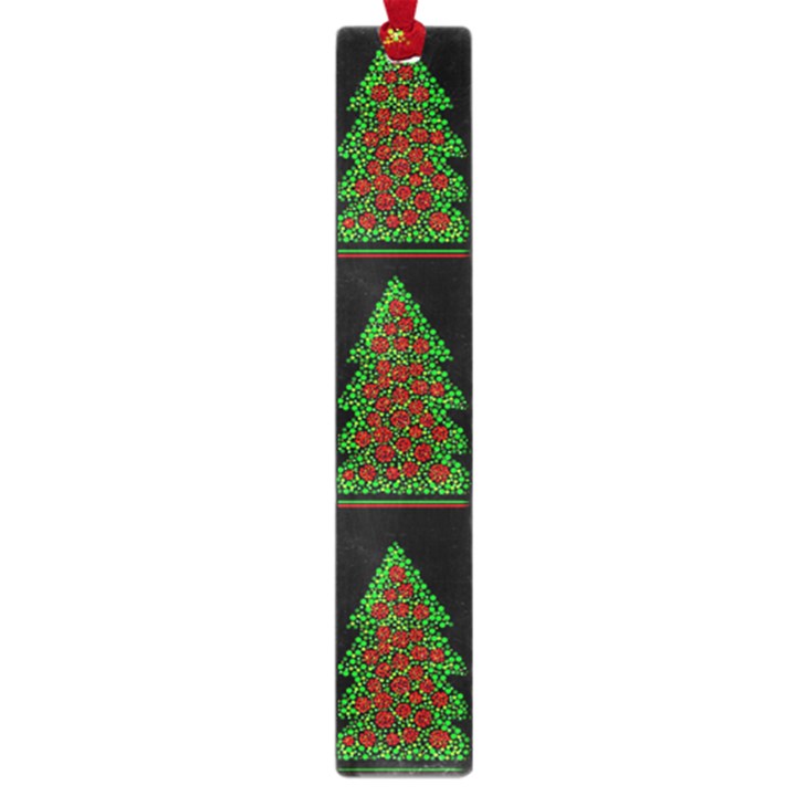 Christmas trees pattern Large Book Marks