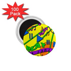 Music 1 75  Magnets (100 Pack)  by Valentinaart