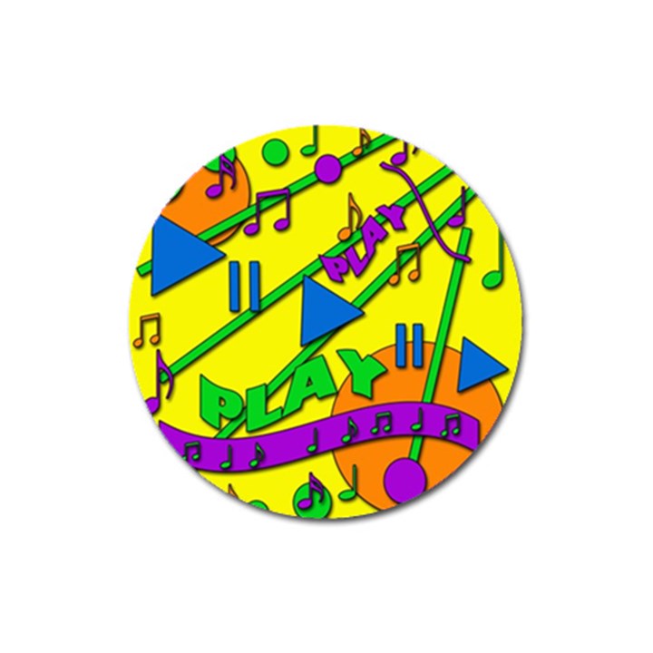 Music Magnet 3  (Round)