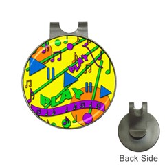 Music Hat Clips With Golf Markers by Valentinaart