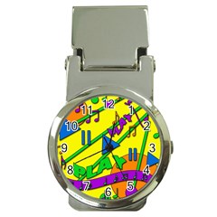 Music Money Clip Watches by Valentinaart