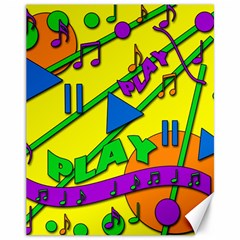 Music Canvas 11  X 14  