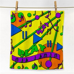 Music Face Towel