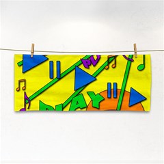 Music Hand Towel