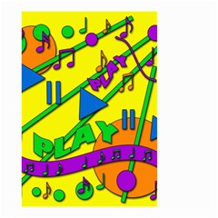 Music Small Garden Flag (two Sides)