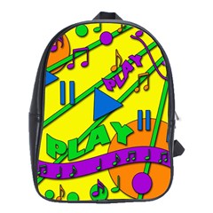 Music School Bags (xl)  by Valentinaart