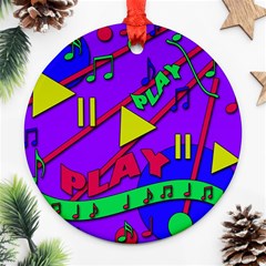 Music 2 Ornament (round) 