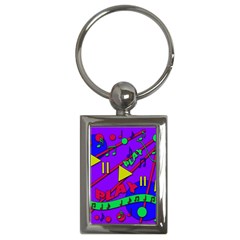 Music 2 Key Chains (rectangle)  by Valentinaart