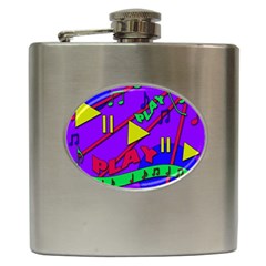 Music 2 Hip Flask (6 Oz)