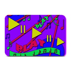 Music 2 Plate Mats by Valentinaart