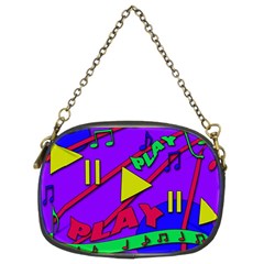 Music 2 Chain Purses (two Sides) 