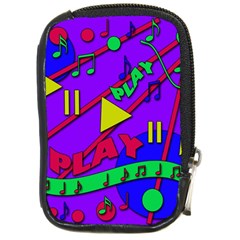 Music 2 Compact Camera Cases by Valentinaart