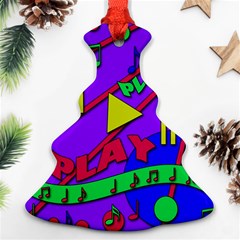 Music 2 Ornament (christmas Tree)