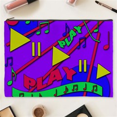 Music 2 Cosmetic Bag (xxxl)  by Valentinaart