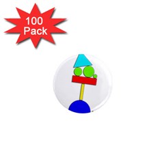 Balance  1  Mini Magnets (100 Pack) 