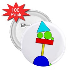 Balance  2 25  Buttons (100 Pack) 