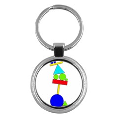 Balance  Key Chains (round)  by Valentinaart