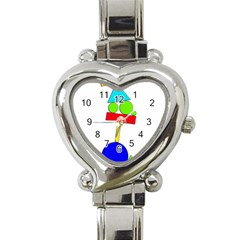 Balance  Heart Italian Charm Watch by Valentinaart