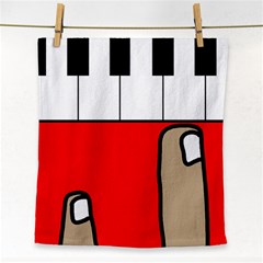 Piano  Face Towel