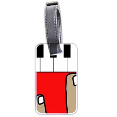 Piano  Luggage Tags (two Sides)