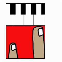 Piano  Small Garden Flag (two Sides)