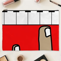 Piano  Cosmetic Bag (xxxl)  by Valentinaart